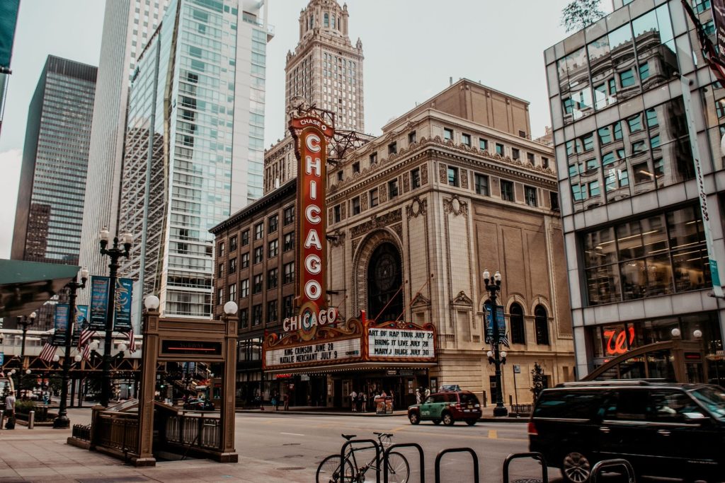 Downtown Chicago on State St